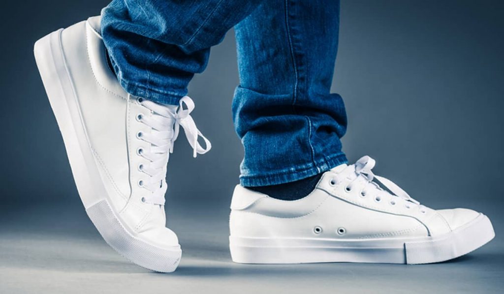 how to clean white shoes