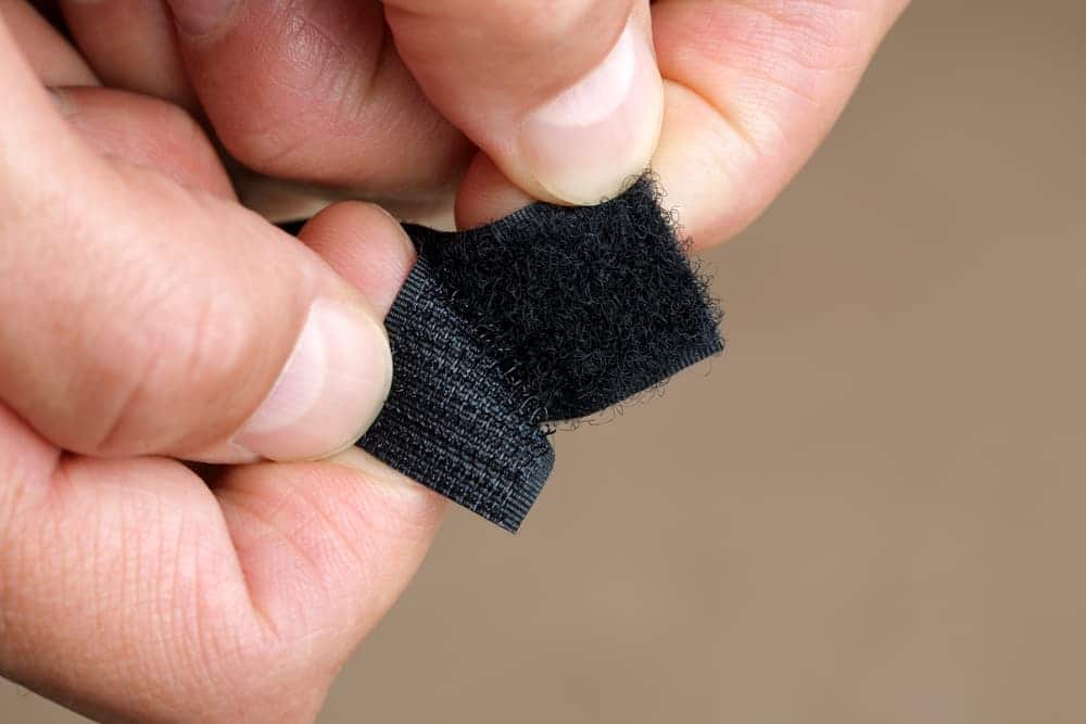 steps to clean the velcro