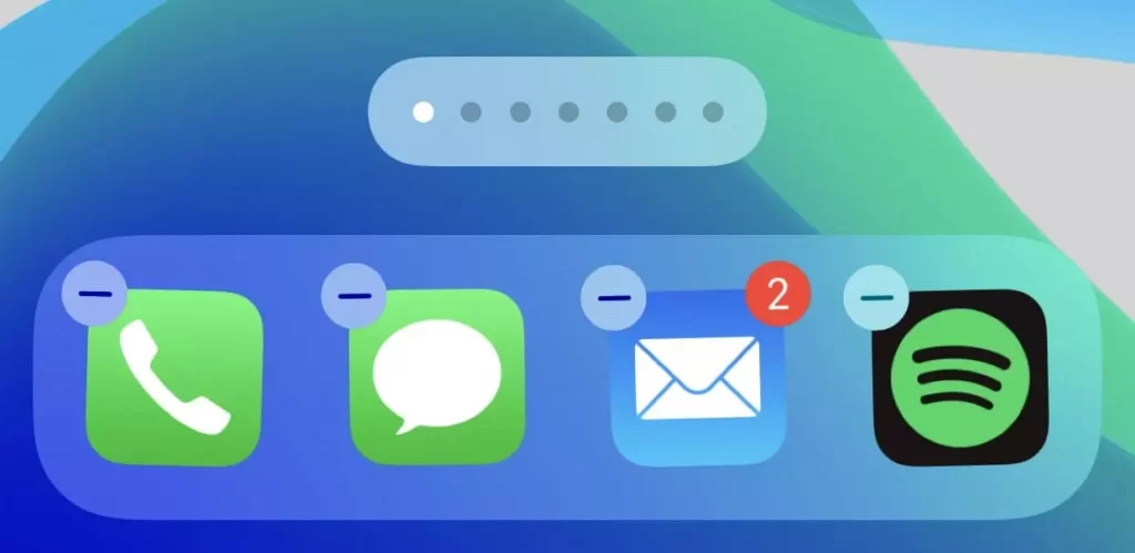 ios 14 jiggle mode