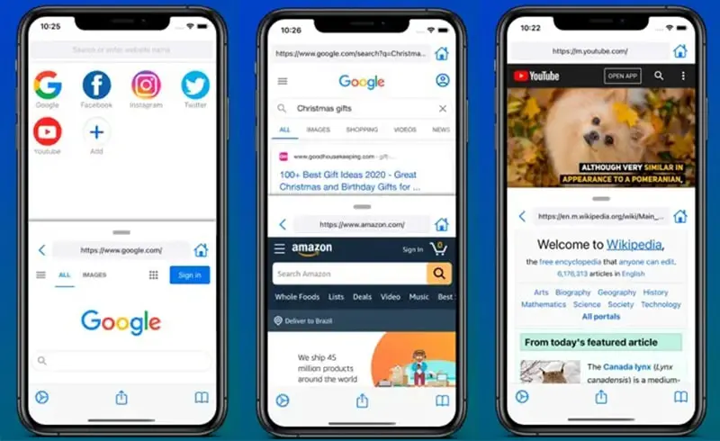 Create iPhone multitasking with split screen